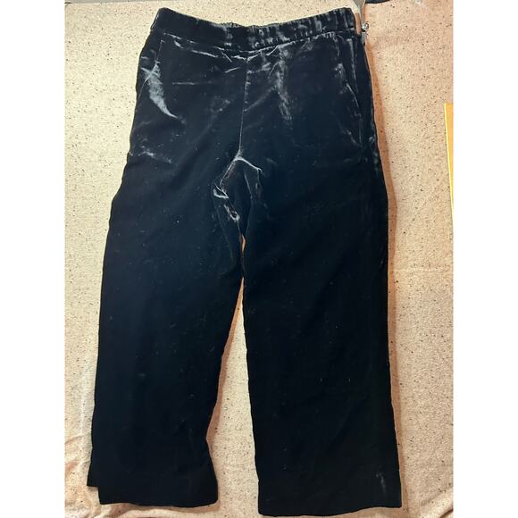 J.Crew Pull-On Peyton Pant in Velvet AB650 – Wide Leg Cropped - Picture 1 of 7